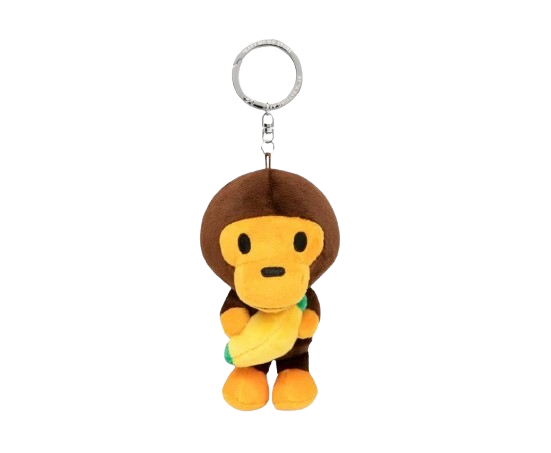 BABY MILO BANANA PLUSH DOLL KEYCHAIN 12CM